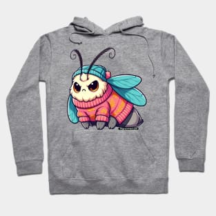 Angry Critters - Moth in a Sweater Hoodie